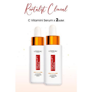 Loreal Paris Revitalift Clinical C Vitamini 2x30 ml Serum