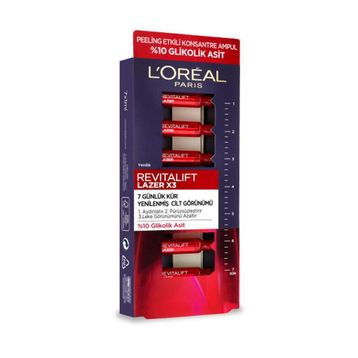 Loreal Paris Revitalift Lazer X3 Günlük Kür 7'li Ampul Peeling