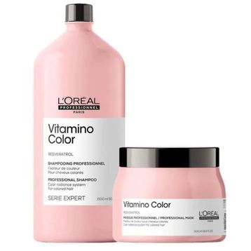 L'Oreal Paris Serie Expert Vitamino Color 1500 ml Şampuan ve 500 ml Maske