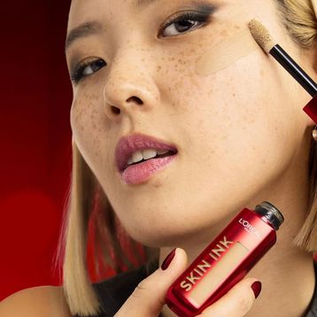 Loreal Paris Skin Ink Sıcak Alt Ton 100 Gün Boyu Kapatıcı Fondöten