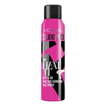 Loreal Paris Studio Pro Heat It Hot Go Saçı Hızlı Kurutan 150 ml Saç Spreyi