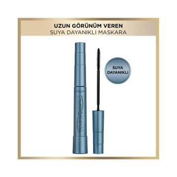 Loreal Paris Telescopic Waterproof Siyah Maskara
