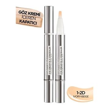 Loreal Paris True Match 1-2D Ivory Beige 3 Adet Kapatıcı