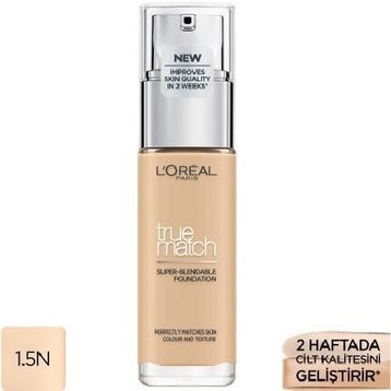 Loreal Paris True Match 1.5N Linen Fondöten