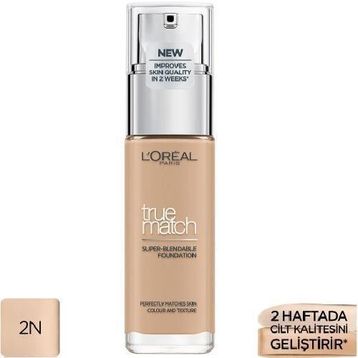 Loreal Paris True Match 2N Vanilya Fondöten