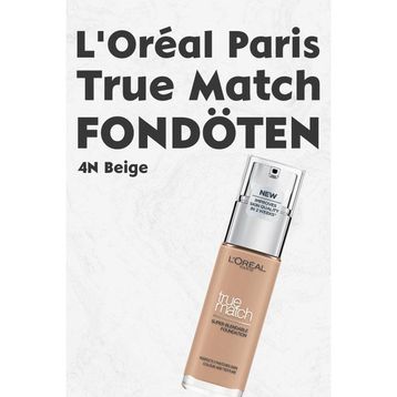 Loreal Paris True Match 4N Beige Fondöten