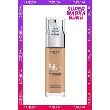 L'oreal Paris True Match 5N Sable/Sand Fondöten
