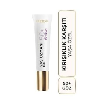 Loreal Paris Yaş Uzmanı 50+ Kırışıklık Karşıtı Yenileyici Göz Kremi