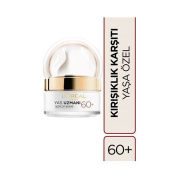 Loreal Paris Yaş Uzmanı 60 + 50 ml Kırışıklık Karşıtı Sıkılaştırıcı Krem