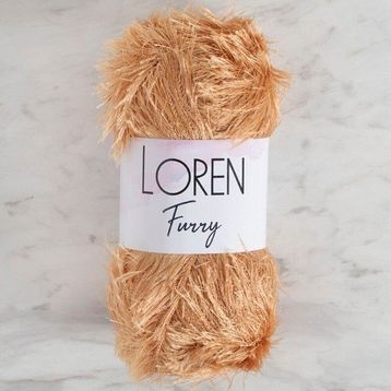 Loren 34061 RF0054 Furry Bej El Örgü İpi