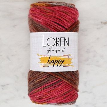 Loren 34297 RH012 Happy Ebruli El Örgü İpi