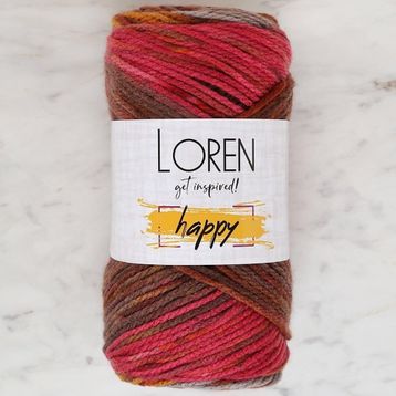 Loren 34297 RH012 Happy Ebruli El Örgü İpi