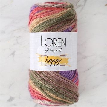 Loren 34299 RH014 Happy Ebruli El Örgü İpi