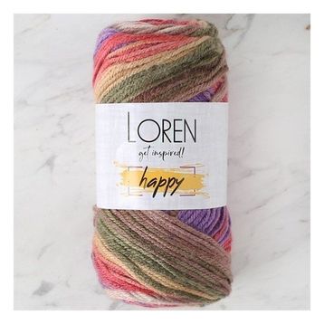 Loren 34299 RH014 Happy Ebruli El Örgü İpi