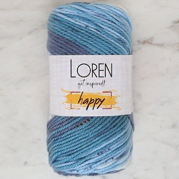 Loren 34300 RH015 Happy Ebruli El Örgü İpi