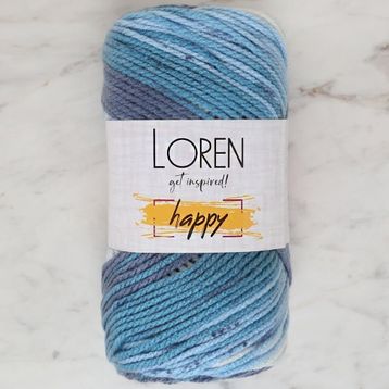 Loren 34300 RH015 Happy Ebruli El Örgü İpi