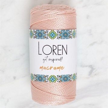 Loren 34342 RM070 Macrame Açık Yavruağzı El Örgü İpi