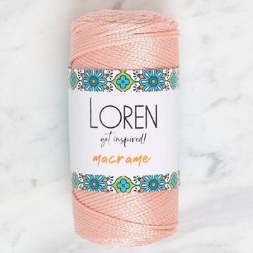 Loren 34342 RM070 Macrame Açık Yavruağzı El Örgü İpi
