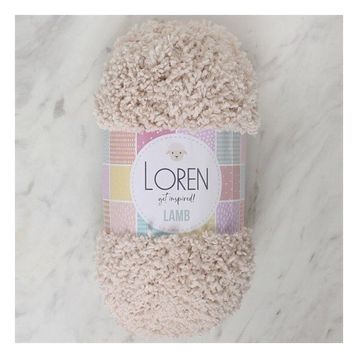 Loren 34420 R055 Lamb Açık Bej El Örgü İpi