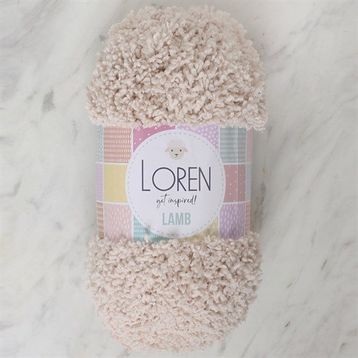 Loren 34420 R055 Lamb Açık Bej El Örgü İpi