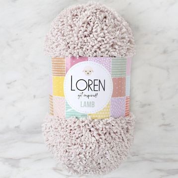 Loren 34420 R055 Lamb Açık Bej El Örgü İpi