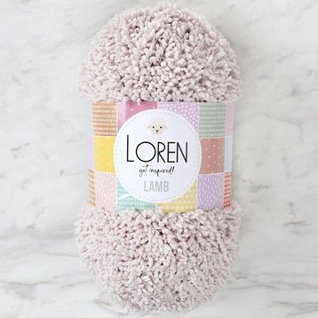 Loren 34420 R055 Lamb Açık Bej El Örgü İpi