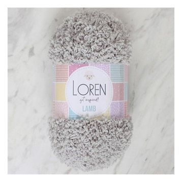 Loren 34422 R020 Lamb Gri El Örgü İpi