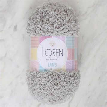 Loren 34422 R020 Lamb Gri El Örgü İpi