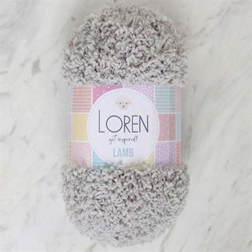 Loren 34422 R020 Lamb Gri El Örgü İpi