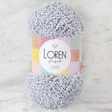 Loren 34422 R020 Lamb Gri El Örgü İpi