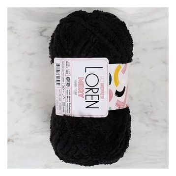 Loren M403 34311 Mery Siyah El Örgü İpi