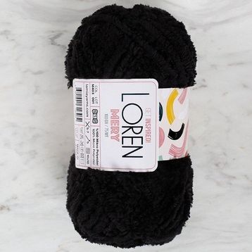 Loren M403 34311 Mery Siyah El Örgü İpi