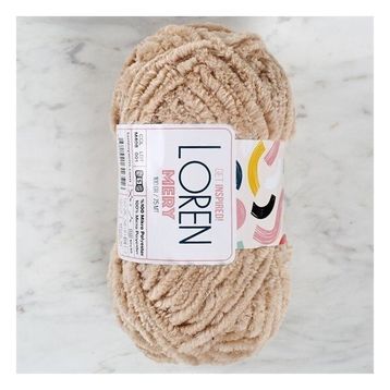 Loren M408 34315 Mery Bej El Örgü İpi