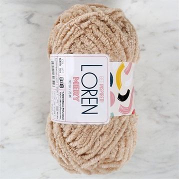 Loren M408 34315 Mery Bej El Örgü İpi