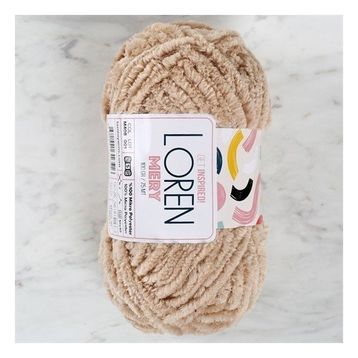 Loren M408 34315 Mery Bej El Örgü İpi