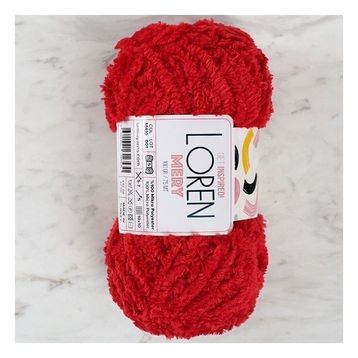 Loren M410 34316 Mery Kırmızı El Örgü İpi