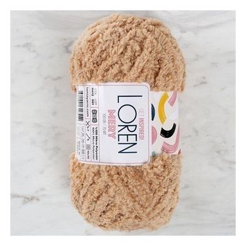 Loren M412 34318 Mery Bej El Örgü İpi