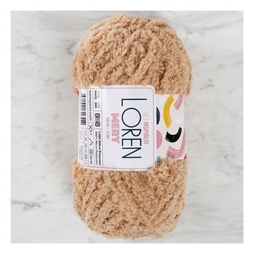 Loren M412 34318 Mery Bej El Örgü İpi