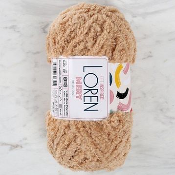 Loren M412 34318 Mery Bej El Örgü İpi