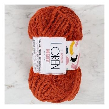 Loren M413 34319 Mery Kiremit Rengi El Örgü İpi