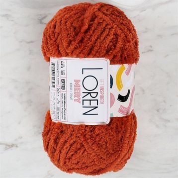 Loren M413 34319 Mery Kiremit Rengi El Örgü İpi
