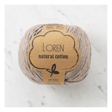 Loren Natural Cotton 33924 R085 Vizon El Örgü İpi