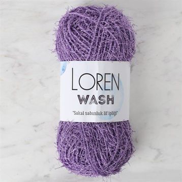 Loren R020 34020 Wash Lila El Örgü İpi
