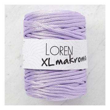 Loren R037 33716 XL Makrome Lila El Örgü İpi