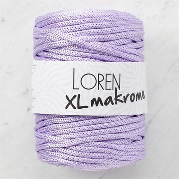 Loren R037 33716 XL Makrome Lila El Örgü İpi