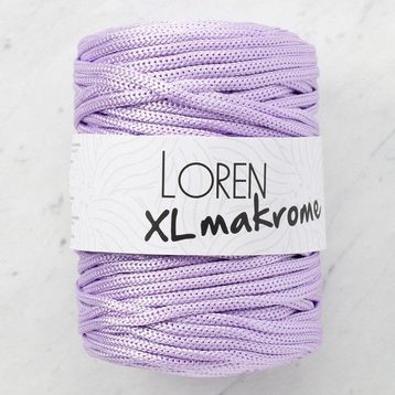Loren R037 33716 XL Makrome Lila El Örgü İpi