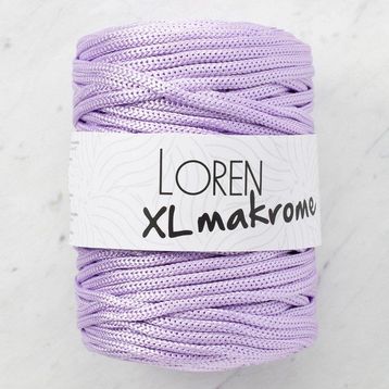Loren R037 33716 XL Makrome Lila El Örgü İpi