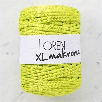 Loren R042 33707 XL Makrome Fıstık Yeşil El Örgü İpi