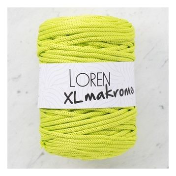 Loren R042 33707 XL Makrome Fıstık Yeşil El Örgü İpi