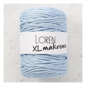 Loren R051 33718 XL Makrome Bebe Mavi El Örgü İpi